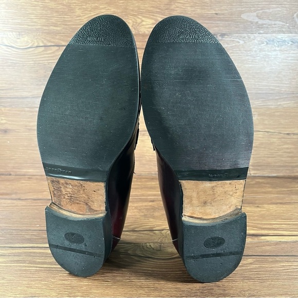 BALLY Glasgow Leather Tassel Slip-On Loafers Men’s Size 10 Shoes - Picture 7 of 11